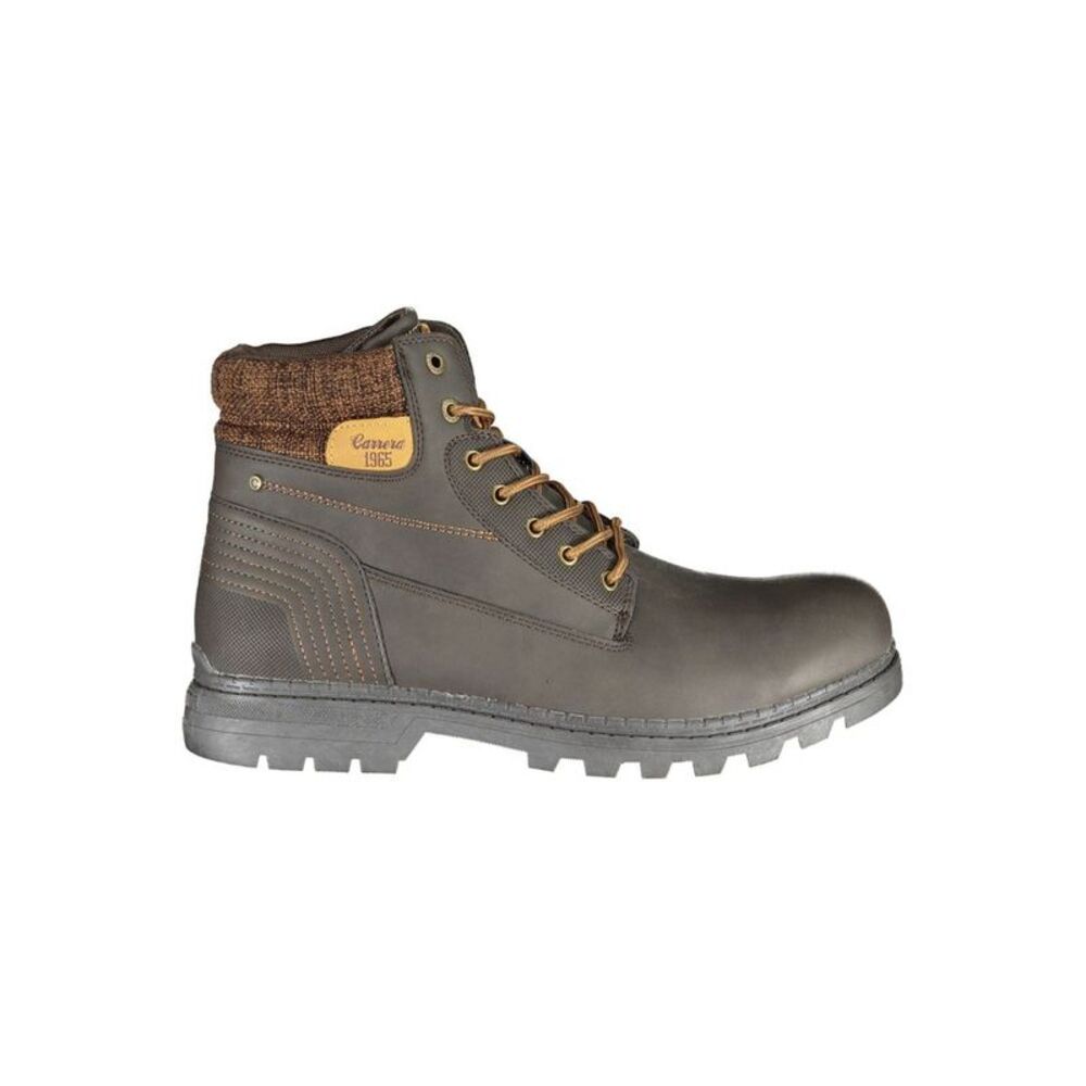 Carrera Marrone Polyurethane Mens Men's Boot